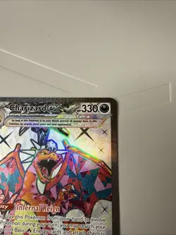 Pokemon TCG Obsidian Flames Charizard EX 215/197 Secret Illustrative Rare - Image 4