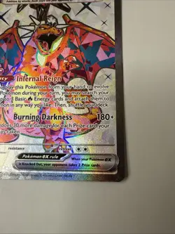 Pokemon TCG Obsidian Flames Charizard EX 215/197 Secret Illustrative Rare - Image 5