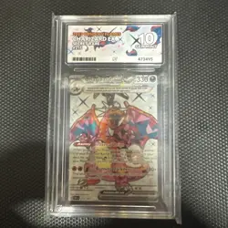 Pokemon TCG Obsidian Flames - Charizard Ex 215/197 - Ace Graded 10 Gem Mint - Image 1