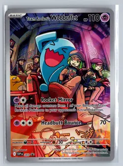 Team Rocket's Wobbuffet Promo SV: Scarlet & Violet Promo Cards 203 NM - Image 1