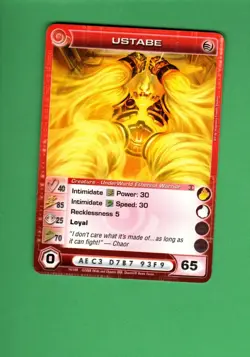 Chaotic creature card Underworld Ustabe Max Energy Wisdom Common - Image 1