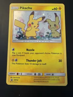Pikachu Mimikyu Pokemon Promo Card Lot (2) - Image 3