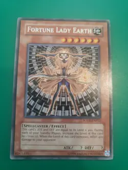Fortune Lady Earth SOVR-EN012 - YuGiOh Card - NM - Image 1