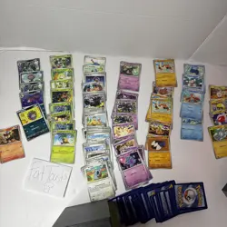 Pokemon Card Lot ~500 Bulk Commons – Mint – Mega Evolutions ETB Box Included - Image 3