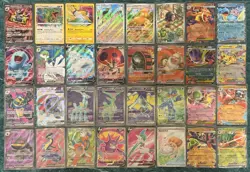 POKEMON MEGA CHARIZARD EX SLOWPOKE ILLUSTRATION RARE FULL ART RAYQUAZA CARD LOT - Image 2