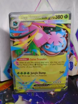 Mega Venusaur ex 013 - Jumbo Card - NM - Fast Free Shipping! (a) - Image 1