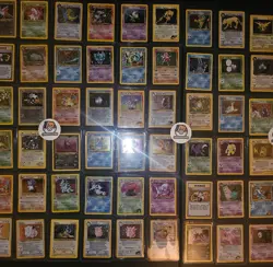 Vintage Pokemon WOTC 20 Card Pack – 2 Holo Rares – 1st Ed – LP 1999-2003 - Image 4