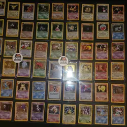 Vintage Pokemon WOTC 20 Card Pack – 2 Holo Rares – 1st Ed – LP 1999-2003 - Image 5