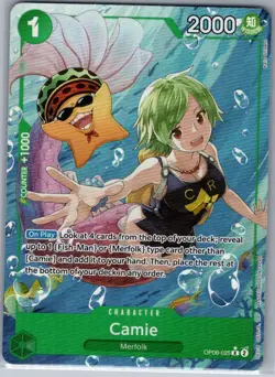 Camie (Alt Art) OP06-025 English Wings of the Captain - One Piece Card - NM - Image 1