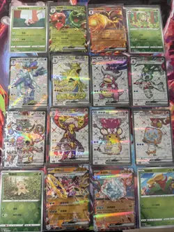 Pokemon 16 Card Lot nm V Max Mega SR Amazing Ex HOLO Rare Hits Only B12 - Image 1