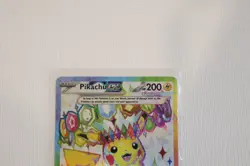 Pokemon Pikachu TCG Ultra Rare Holo Card 219/191 Surging Sparks - Image 2