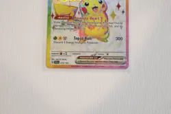 Pokemon Pikachu TCG Ultra Rare Holo Card 219/191 Surging Sparks - Image 3