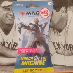 Magic: The Gathering March of the Machine Booster Pack Guaranteed Foil Art Card - Image 1