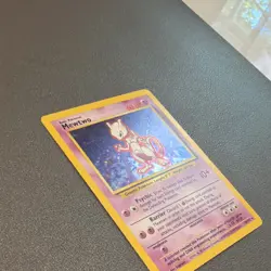Pokemon Mewtwo Base Set Holo Rare Card 10/102 60 HP Vintage 1999 - Image 2