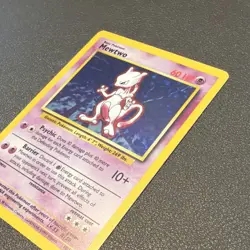Pokemon Mewtwo Base Set Holo Rare Card 10/102 60 HP Vintage 1999 - Image 3
