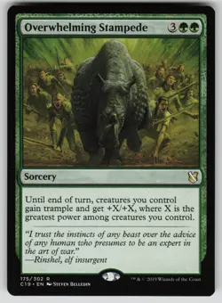 Overwhelming Stampede Normal R Commander 2019 175 NM - Image 1