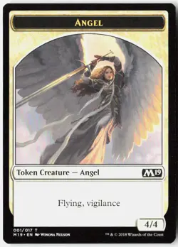 MTG Angel Token [M19 - 1] LP 2-72 - Image 1