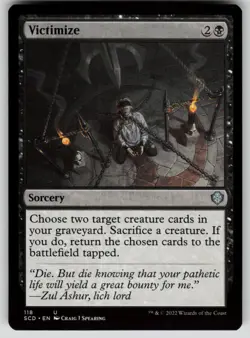 Victimize Normal U Starter Commander Decks 118 NM - Image 1