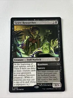 Grave Researcher Secrets of Strixhaven Regular - Image 1
