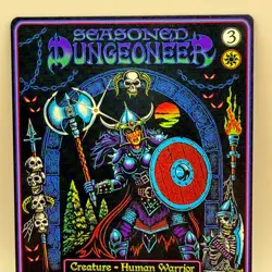 Magic The Gathering Seasoned Dungeoneer Foil Secret Lair 2505 Josh Freydkis MTG - Image 1