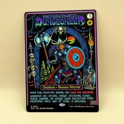 Magic The Gathering Seasoned Dungeoneer Foil Secret Lair 2505 Josh Freydkis MTG - Image 2