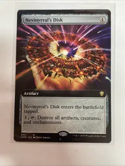 MTG Magic the Gathering Nevinyrral's Disk (696/794) Commander Legends Rare - Image 1