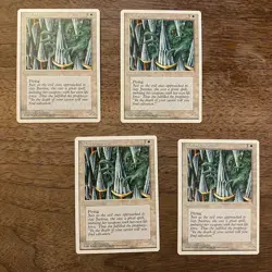 4x Wall Of Swords NM+ NEVER PLAYED MTG Fourth 4th Ed. Magic x4 FAST SHIPPING - Image 1