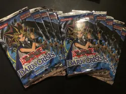 Yugioh Vintage Dark Crisis Booster Lot ( 10 packs) - Image 1
