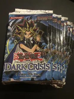 Yugioh Vintage Dark Crisis Booster Lot ( 10 packs) - Image 2