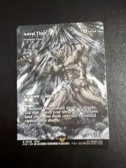 MTG - NM - Astral Titan - Primeval Titan - Showcase - borderless - Image 1