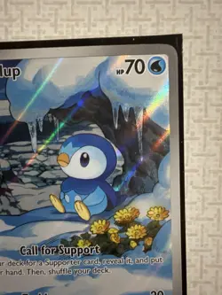 Pokemon Piplup 098/094 PFL EN Basic 70 HP Holo Rare Water TCG Card - Image 4