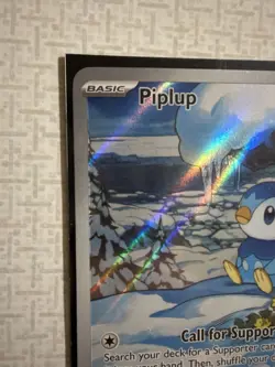 Pokemon Piplup 098/094 PFL EN Basic 70 HP Holo Rare Water TCG Card - Image 5