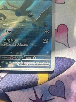 Pokemon Swanna TCG 110/086 SV11W White Flare Holo Illustration Rare Card - Image 5