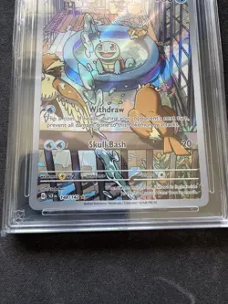 Squirtle 148/142 Illustration Rare ACE Grade 9 Pokemon TCG - Image 4