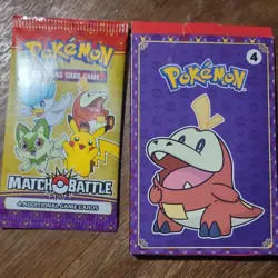 2023 McDonald's Pokemon Match Battle Trading Card Game 4 Additional Game Cards - Image 1