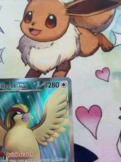 Pokemon TCG Pidgeot EX 217/197 Secret Rare Holo Obsidian Flames Near Mint - Image 4