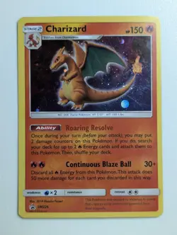 Moderately Played Pokemon Fall 2019 Collector's Chest Tin Charizard SM226 - Image 1