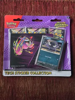 Pokemon mega Evolution Ascended Heroes Gastly Tech Sticker Collection - Image 1