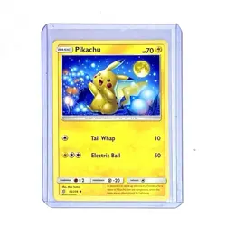 Pokemon 2019 Sun & Moon; Unified Minds Common Non-Holo #56/236 PIKACHU - Image 1