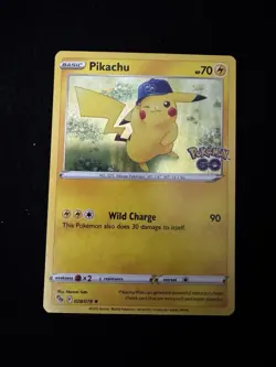Pikachu 028/078 Pokemon GO Holo - Image 1