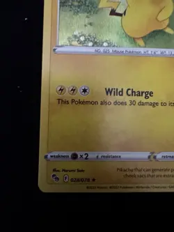 Pikachu 028/078 Pokemon GO Holo - Image 4