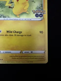 Pikachu 028/078 Pokemon GO Holo - Image 5