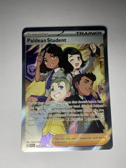 Paldean Student | 231/091 | Paldean Fates | FULL ART | MINT | Pokemon Card - Image 2