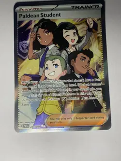 Paldean Student | 231/091 | Paldean Fates | FULL ART | MINT | Pokemon Card - Image 4