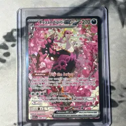 Pokemon TCG Fezandipiti ex 288/217 Special Illustration Rare Ascended Heroes NM - Image 1