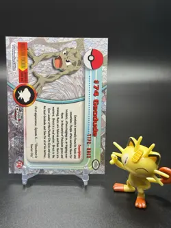 2000 Topps Chrome Pokemon: Geodude #74 - NM - Image 2