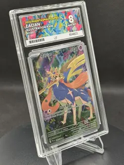 ⚔✨ Pokemon TCG – Zacian 100/094 – Phantasmal Flames (PFL) – IR – ACE 8 (NM–MT) - Image 4