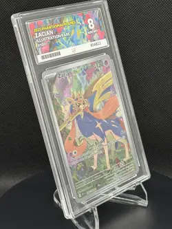 ⚔✨ Pokemon TCG – Zacian 100/094 – Phantasmal Flames (PFL) – IR – ACE 8 (NM–MT) - Image 5