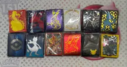 Pokemon TCG Various Sets ETB Deck Sleeves Sealed (Lot Of 12) Crown Zenith & More - Image 1