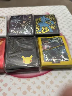 Pokemon TCG Various Sets ETB Deck Sleeves Sealed (Lot Of 12) Crown Zenith & More - Image 2